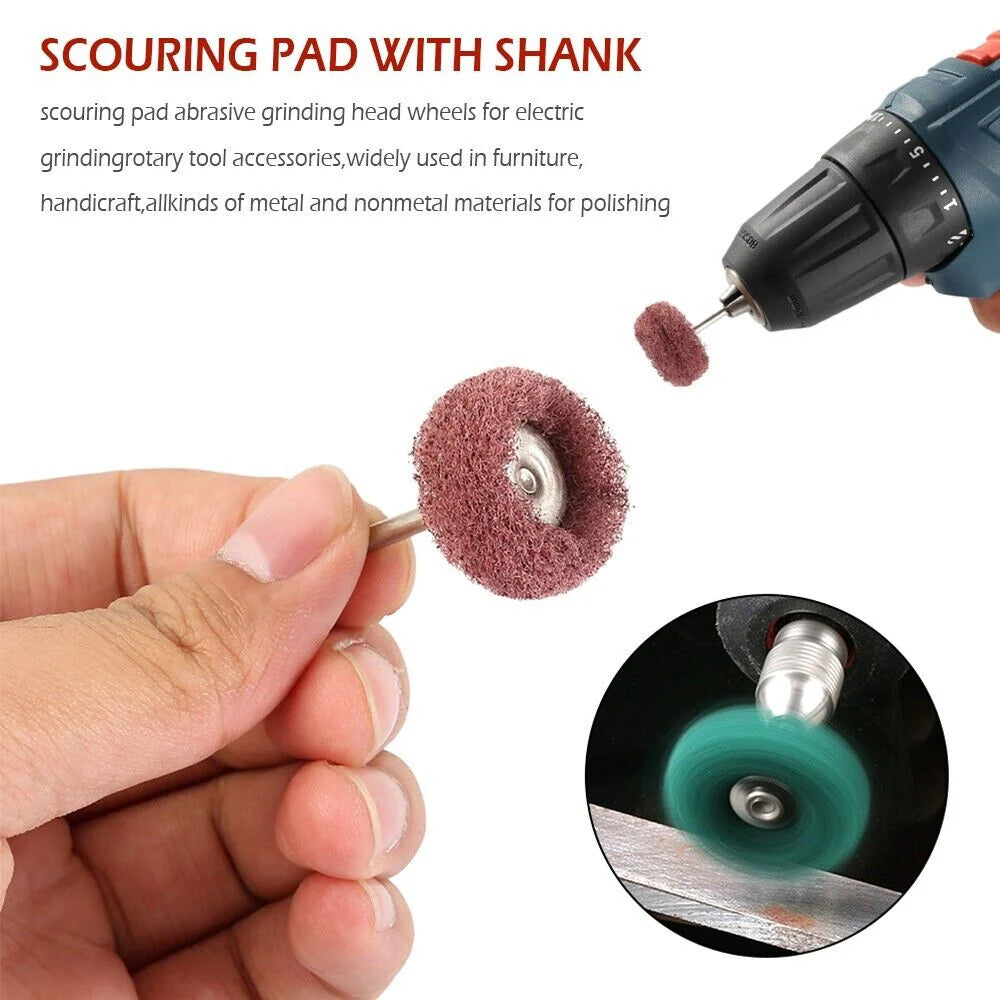 Rotary Tool Polishing Wheel Kit, 50 Pieces, 5 Grits – image 8