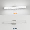 Brushed Nickel LED Vanity Light Bar 25 Inch over Mirror Fixture