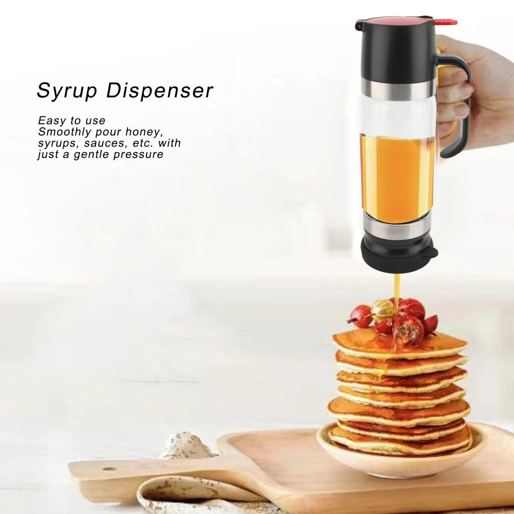 No-Drip Glass Honey Dispenser 350ml – image 4
