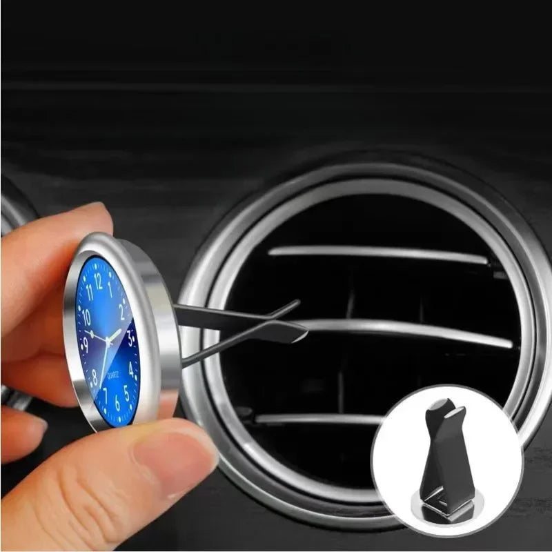 Luminous Car Dashboard Clock - Stick-On Mini Digital Clock