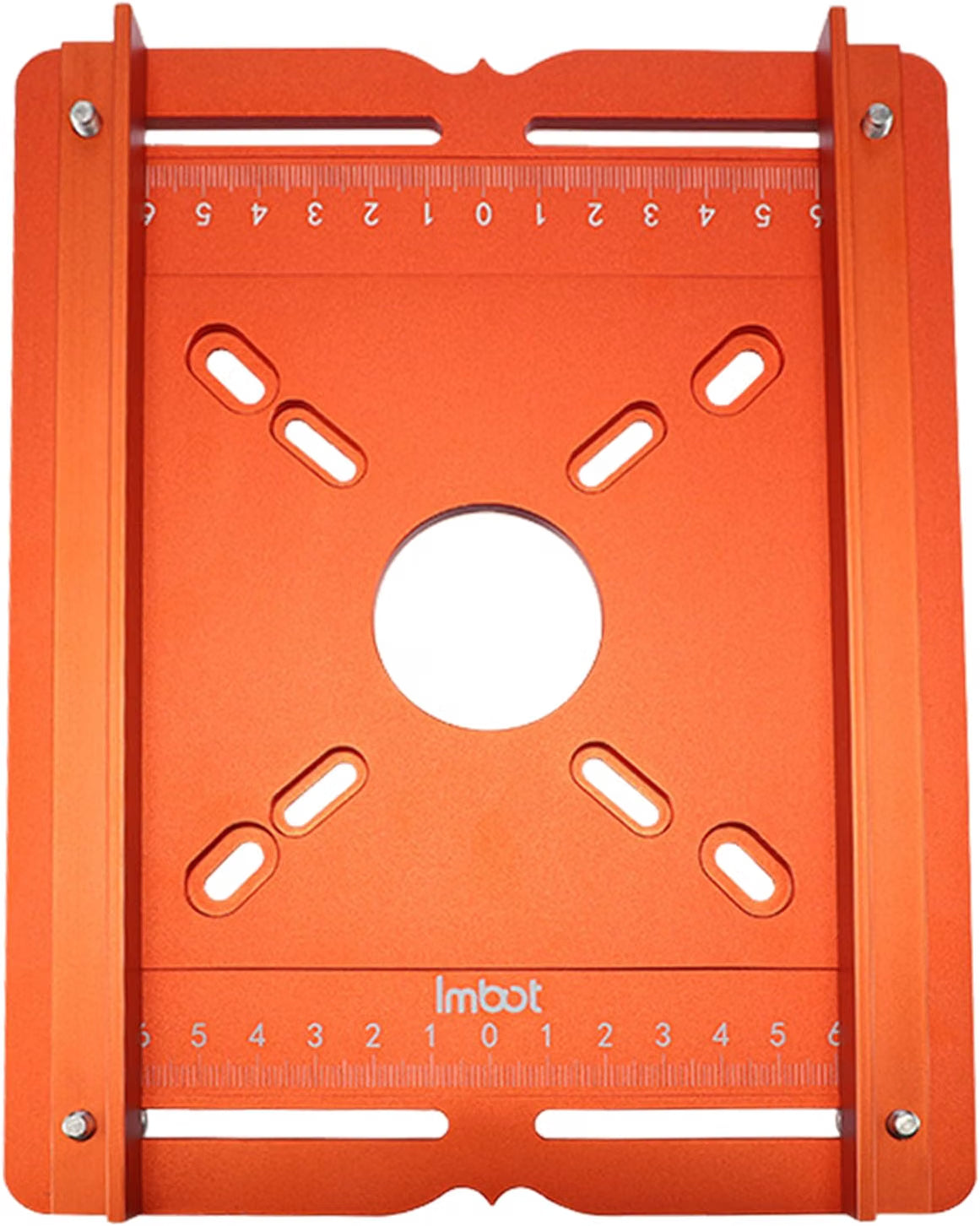 Router Slotting Guide, Aluminum Router Jig for Straight Grooves