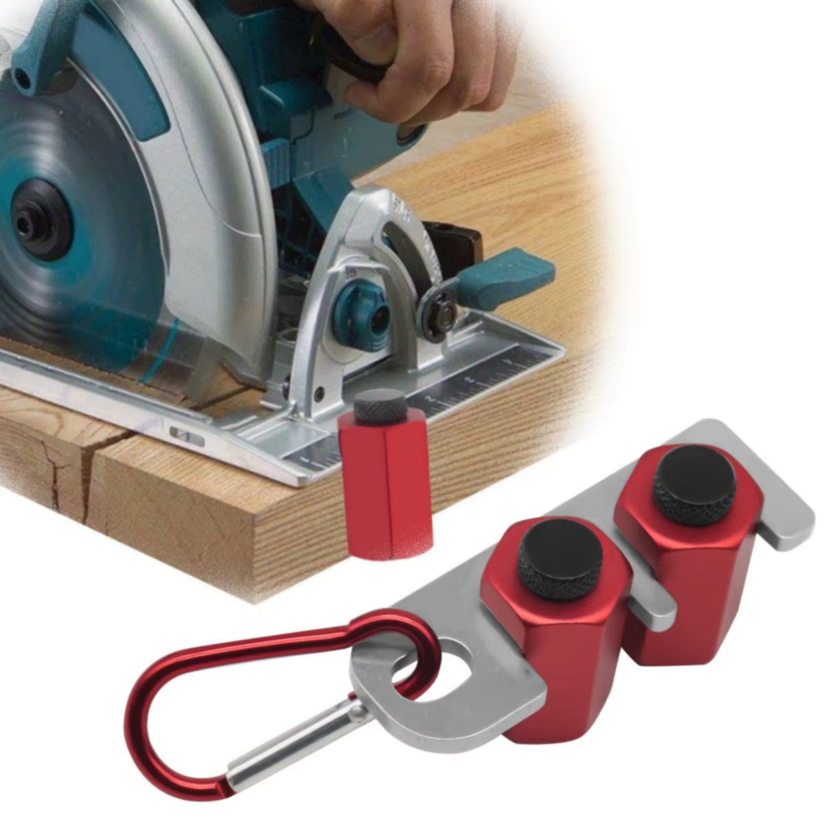 Stair Gauge Set 2 Pcs – Aluminum Framing Square Clamps – image 2