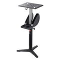 Bench Grinder Stand, Adjustable 28-36 in Cast Iron Pedestal