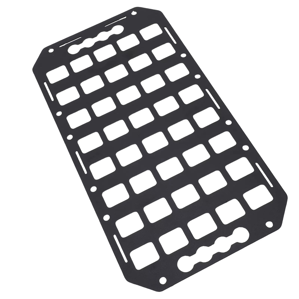 Truck Bed Molle Panel, Aluminum L-Track Gear Organizer