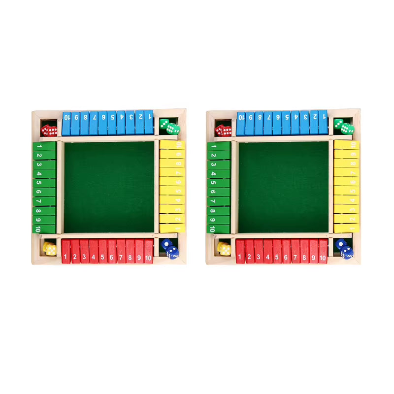Shut the Box Wooden Dice Game – image 9