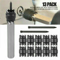 Spot Weld Drill Bit Set, 13 Pieces, HSS