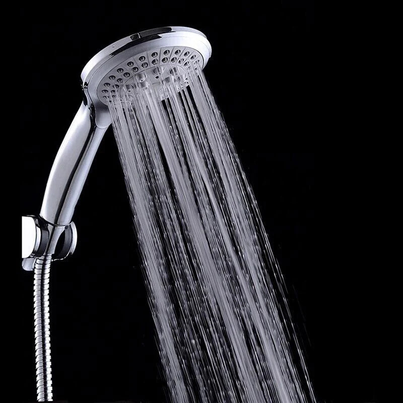 Handheld Shower Head - 5-Setting High Pressure Sprayer, 5 ft Hose – image 20