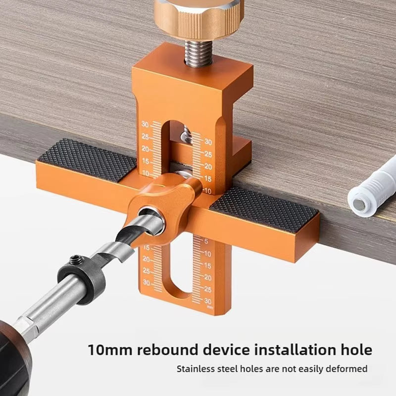 Cabinet Door Installation Jig – 2-In-1 Door Panel Positioning Tool