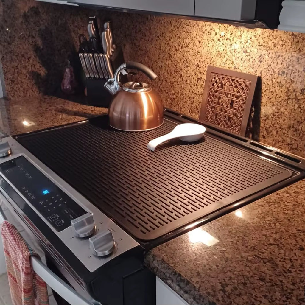 Silicone Stove Top Cover Mat, 30 x 20.8 in Glass Cooktop Protector – image 6