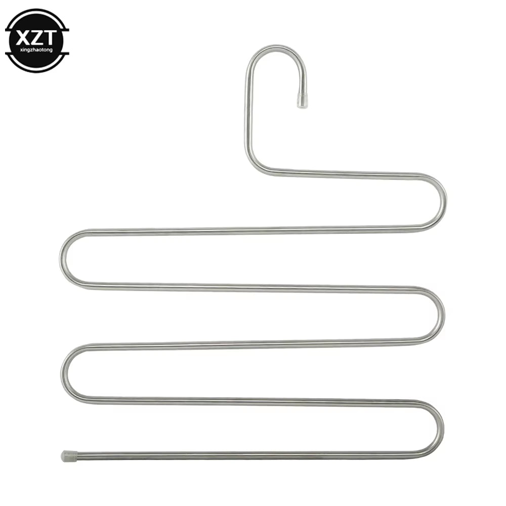 Pants Hanger Rack - S-Type Stainless Steel, 5 Layer – image 8