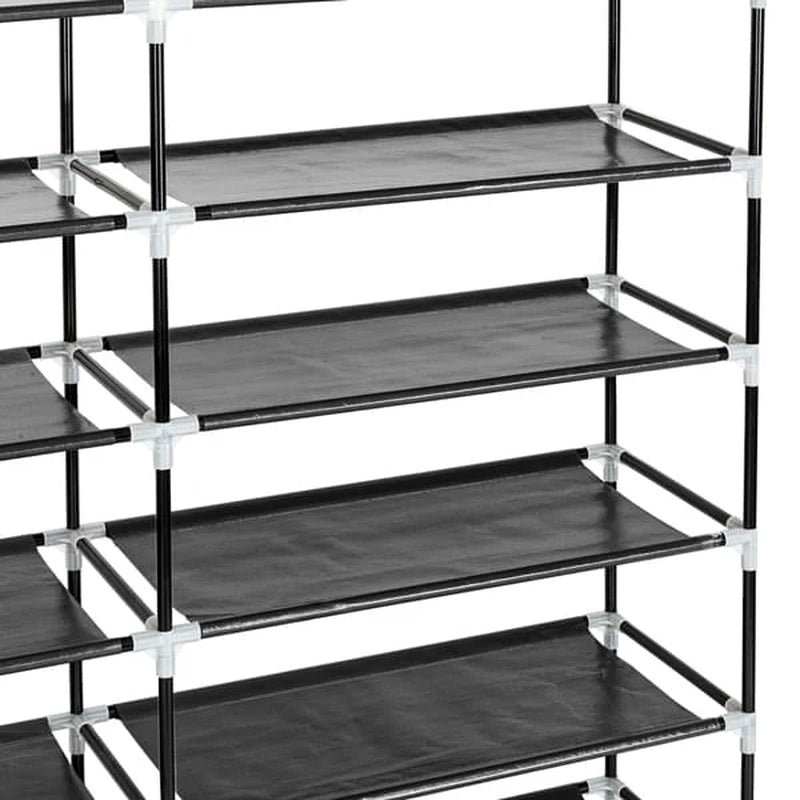 Shoe Cabinet 7-Tier 14-Cell with Zippered Dust Cover – image 10