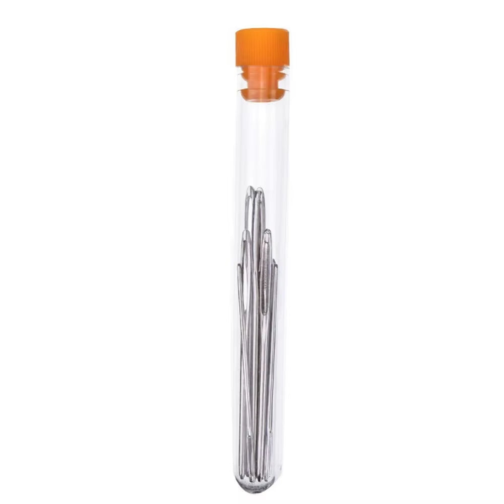 Large Eye Needles - 9-Piece Stainless Steel Yarn Needle Set – image 4