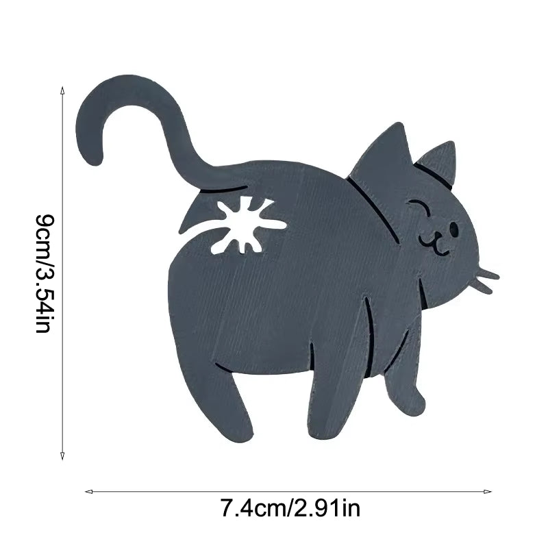 Cat Butt Bag Clips 2 Pack - Novelty Snack Bag Sealing Clips – image 6