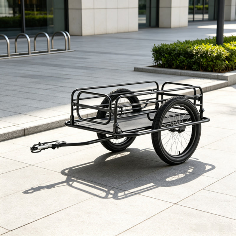 275 Lb Heavy Duty Bike Cargo Trailer with 20 Inch Wheels
