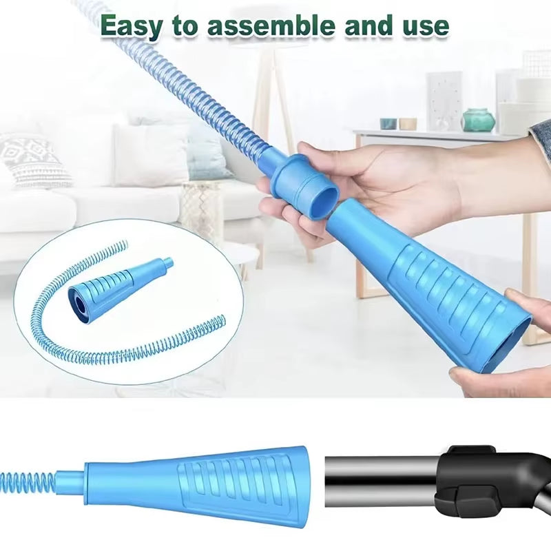 Dryer Vent Cleaner Kit, Flexible Lint Removal Vacuum Hose Attachment – image 5
