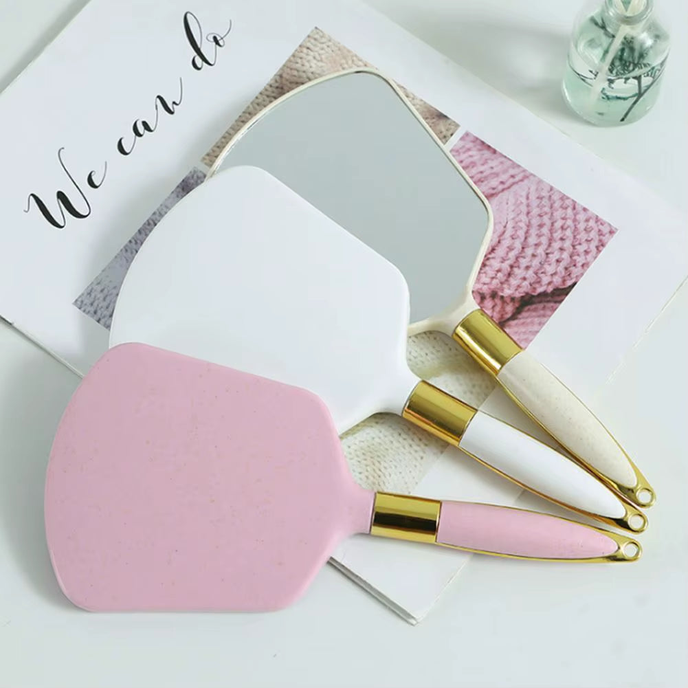Handheld Vanity Mirror - Vintage Makeup Mirror with Handle – image 5