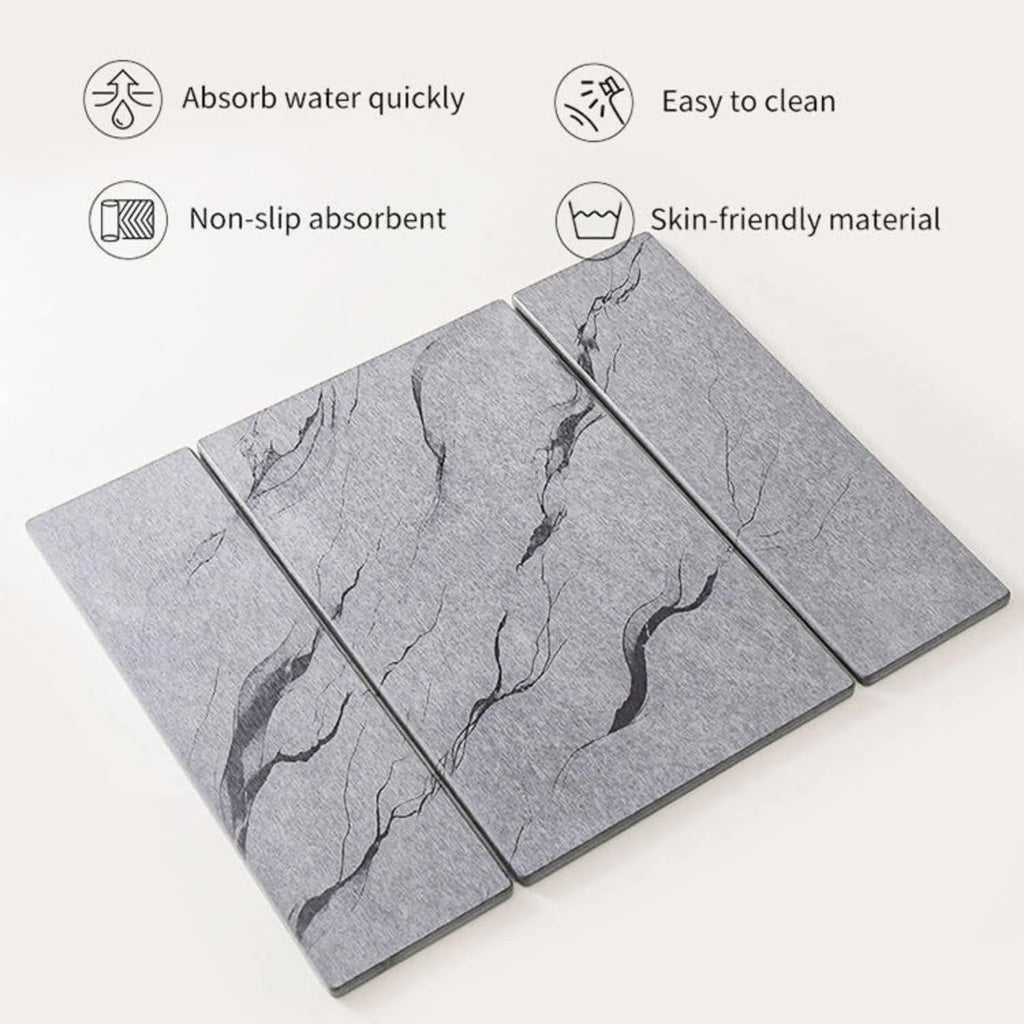 Diatomaceous Earth Dish Drying Mat, Tri-Fold 9 mm Stone Mat – image 5
