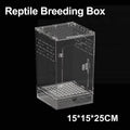 Clear Acrylic Arboreal Terrarium Box for Jumping Spiders and Geckos