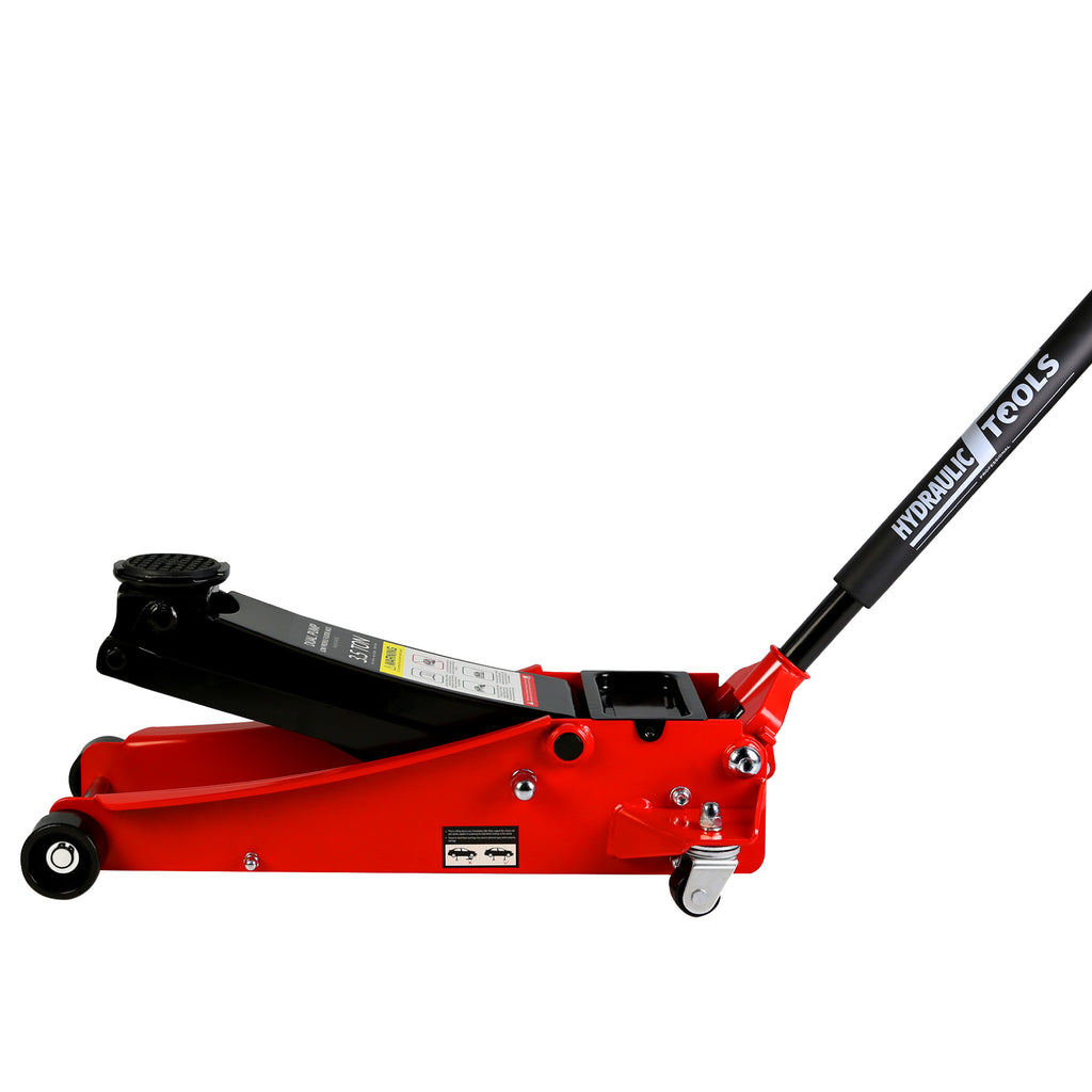 Floor Jack 3.5 Ton Low Profile Dual Piston, 4-21 in Lift Range – image 10