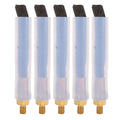 Welding Weld Bead Cleaning Brushes 5-Pack, Brass Head M6 or M8
