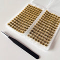 Static Grass Tufts for Model Scenery, 208 Pieces with Tweezers – image 8