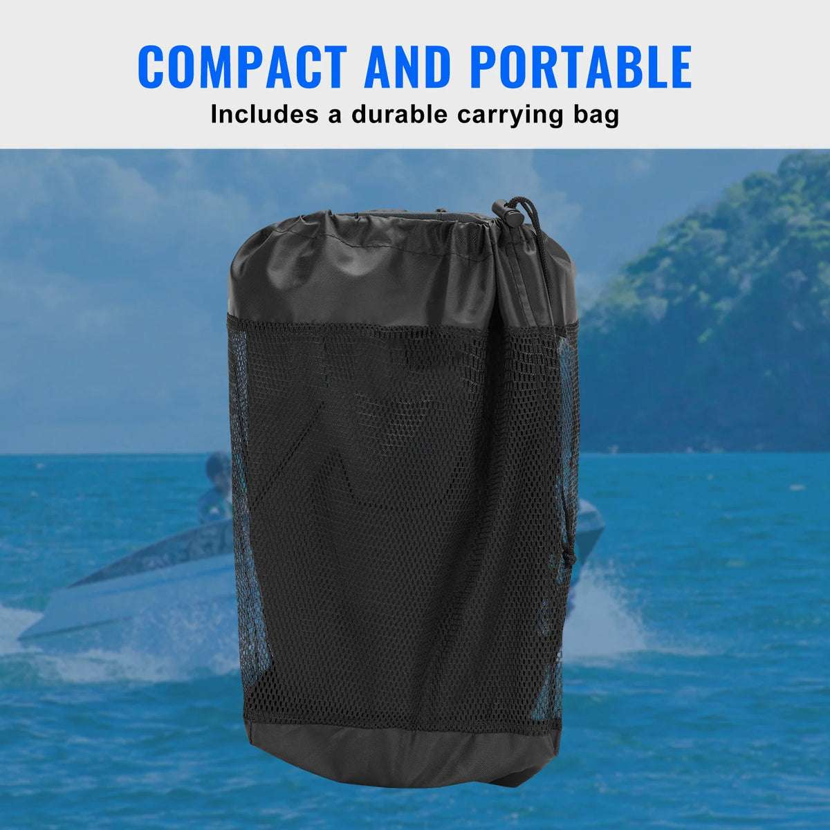 EVA Foam Boat Fenders with Ropes and Storage Bag, 2-Pack – image 6