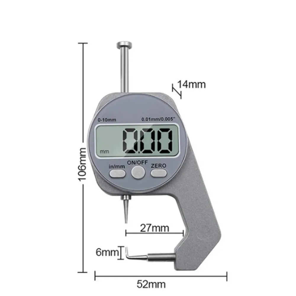 Digital Thickness Gauge – 0–10mm Electronic Micrometer – image 4
