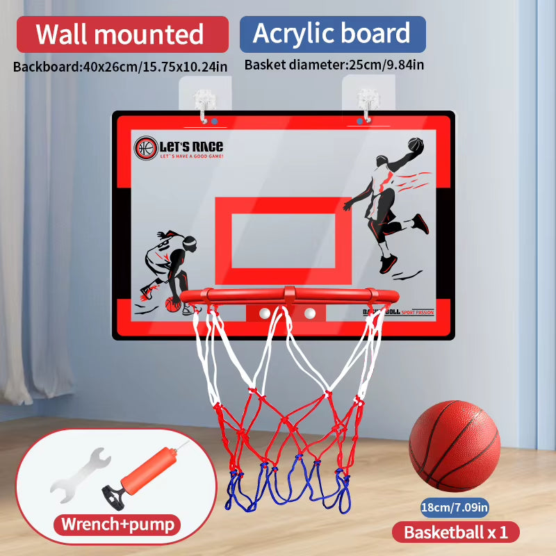 Height Adjustable Mini Basketball Hoop Stand, Indoor and Outdoor – image 1