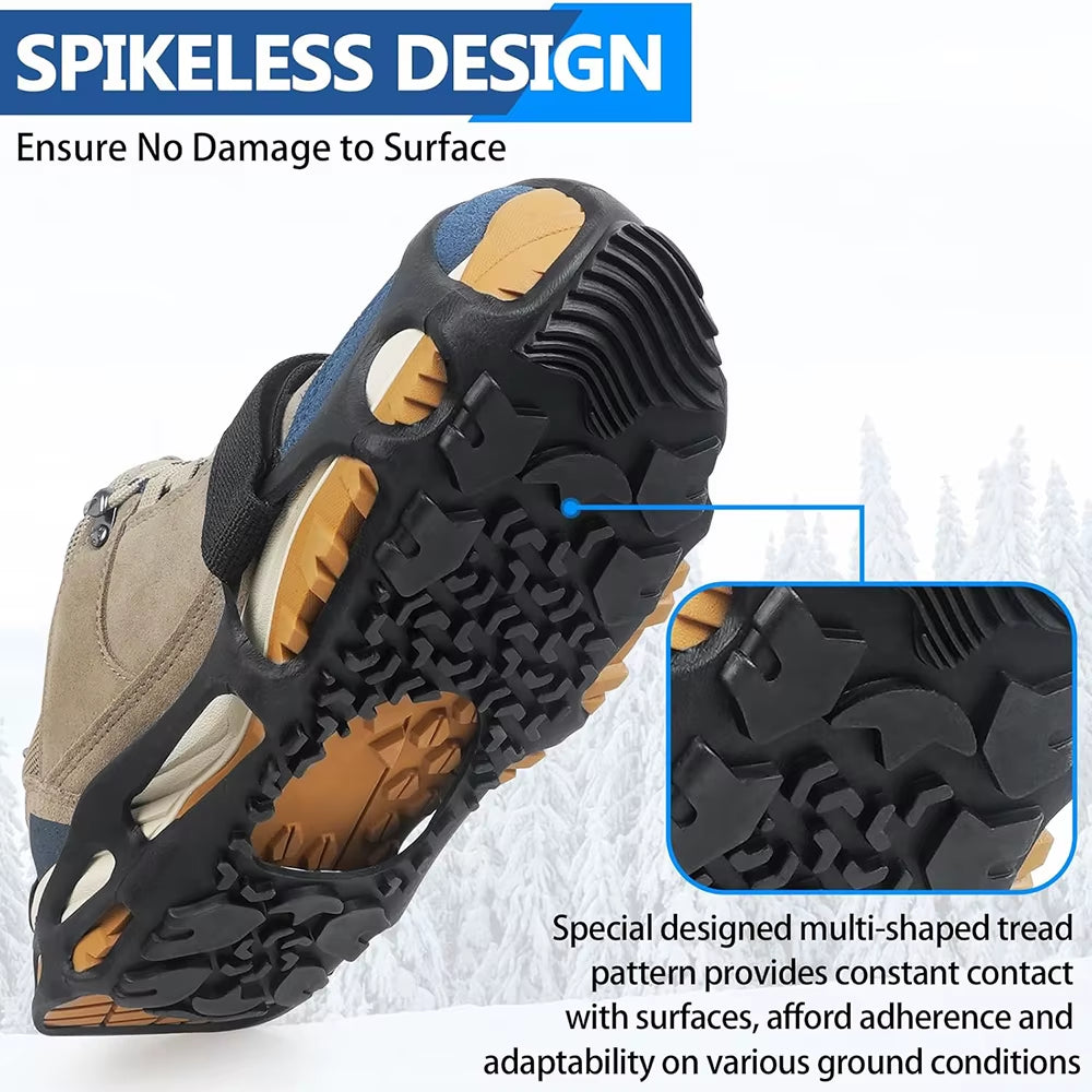 Oilfield Spikeless Traction Overshoes, Anti-Slip Ice Grips – image 3