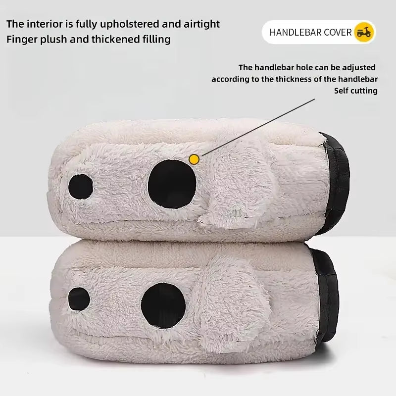 Farm ATV Handlebar Muffs, Windproof Winter Mitts for Quad & Motorcycle – image 5