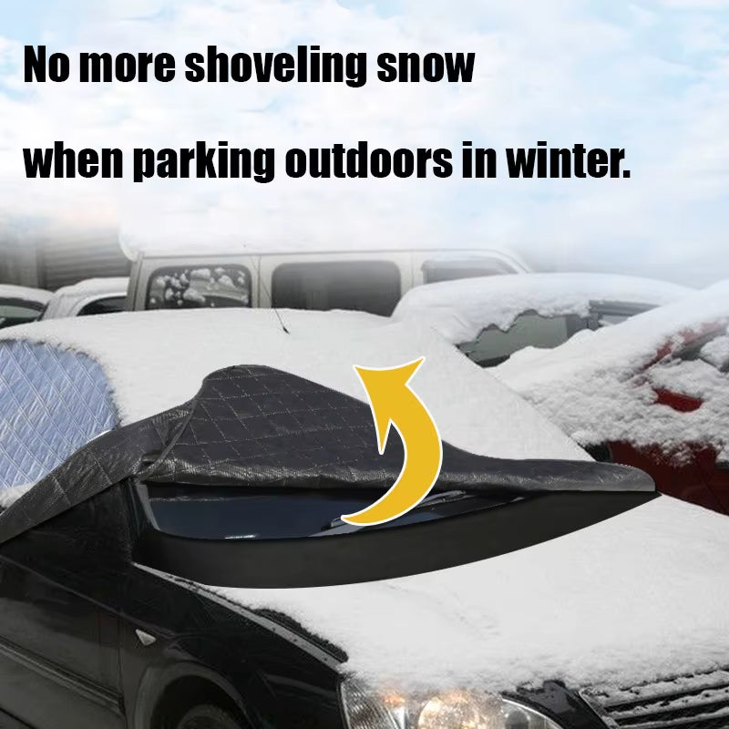 Windshield Snow Cover with Side Window Flaps for Cars and SUVs – image 7