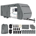 RV Cover for 28-31 ft Travel Trailers, 300D Oxford with Tire Covers