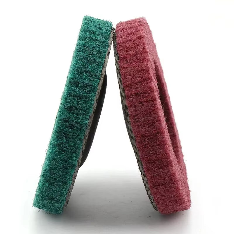 Non-Woven Flap Polishing Wheel for Welding Cleanup, Angle Grinder