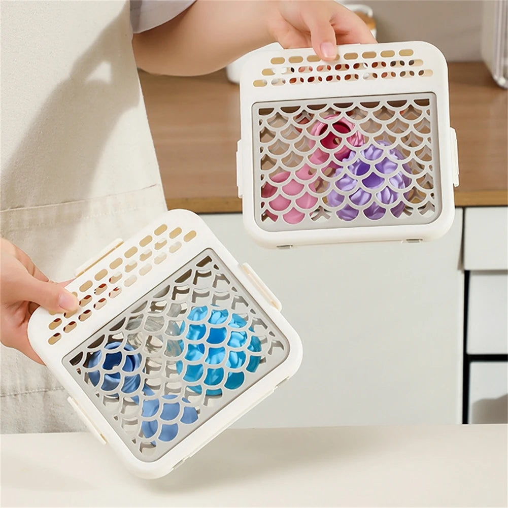 Dishwasher Basket for Small Items, Silicone, 18 x 18 x 2.3 cm