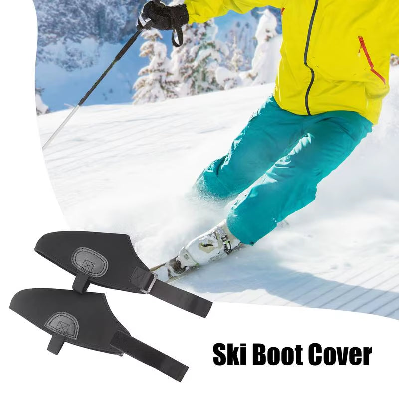 Insulated Ski Boot Covers, Neoprene Boot Warmers, 1 Pair – image 3