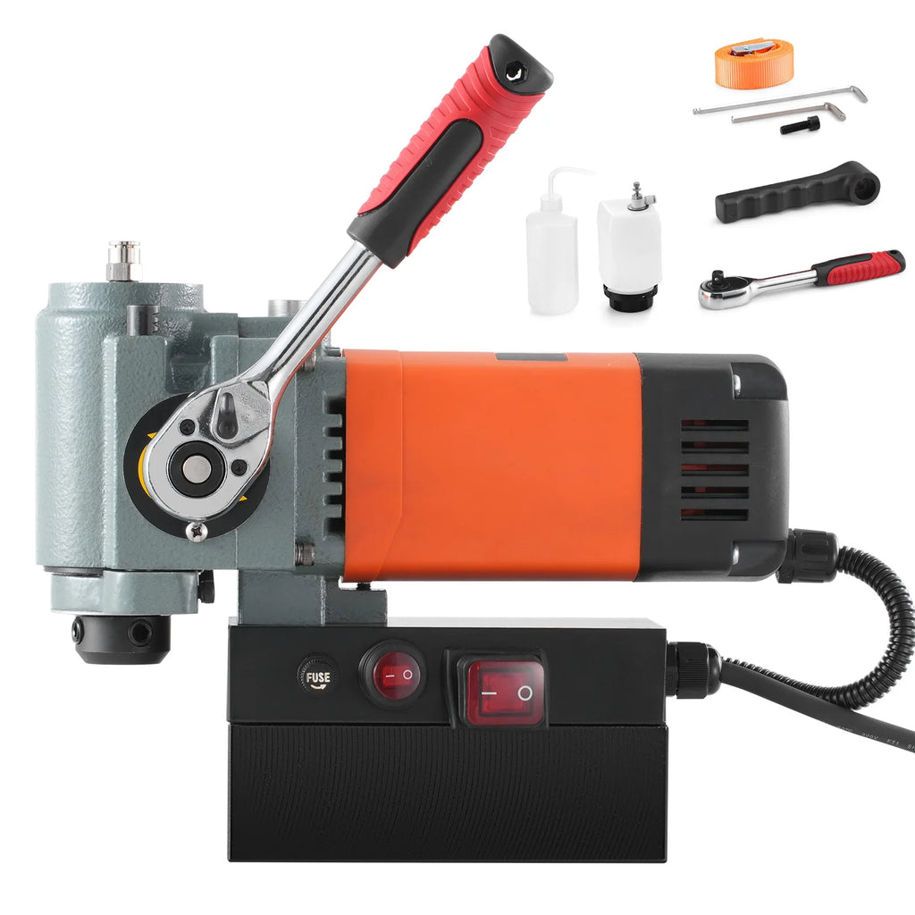 Magnetic Drill Press 1300W, 1.4 in Core Drilling, 10000N Magnet – image 11