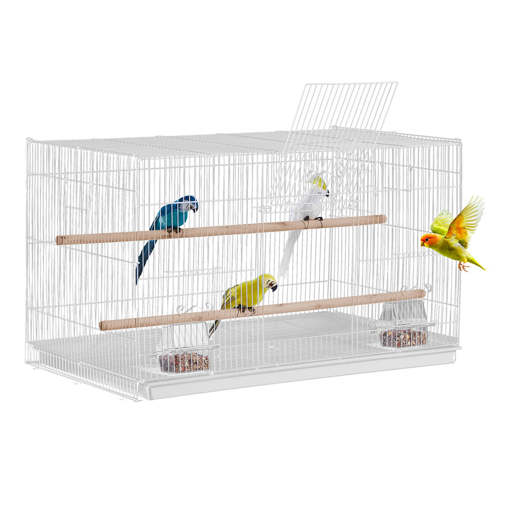 Flight Bird Cage 30 in, Stackable Carbon Steel Cage for Small Birds – image 9
