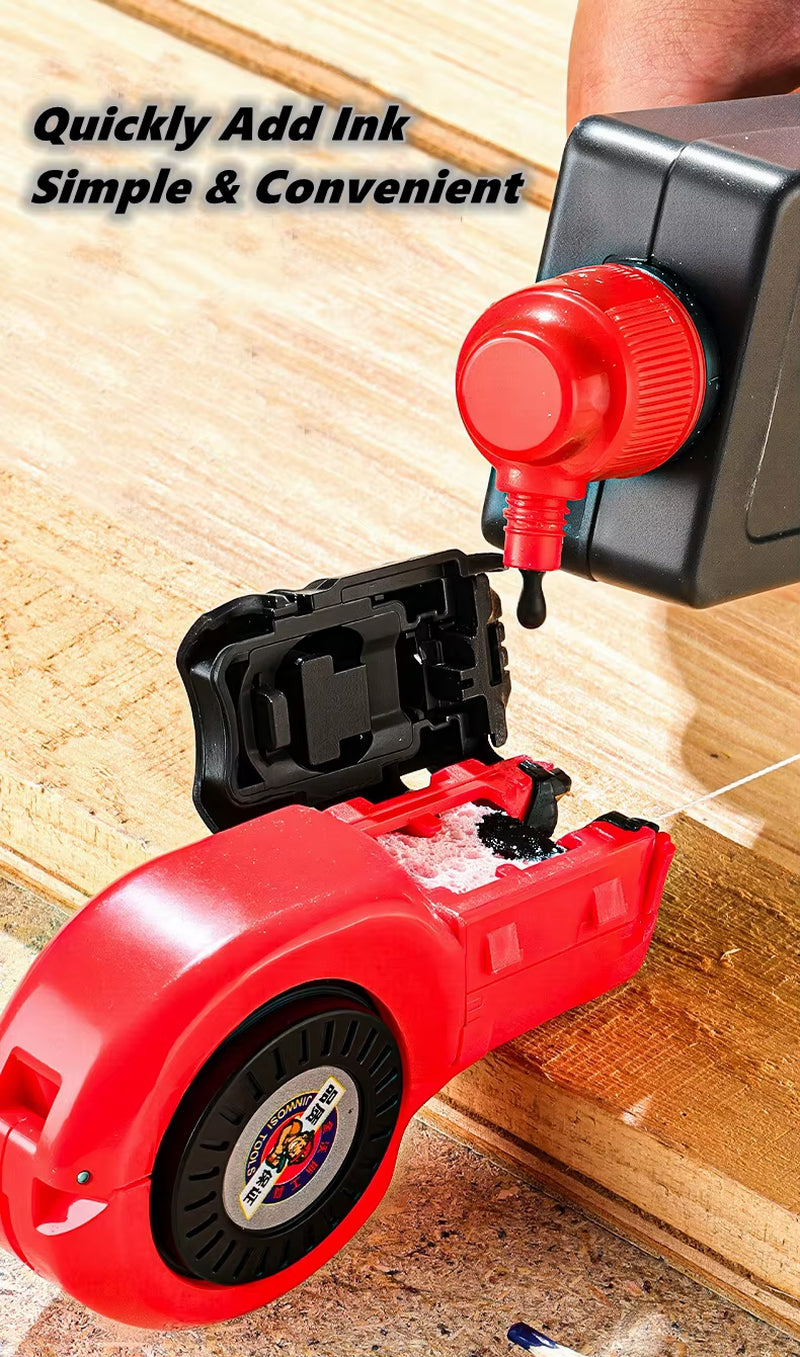 Chalk Line Marking Tool 50 m – Carpenter Ink Line Marker – image 4