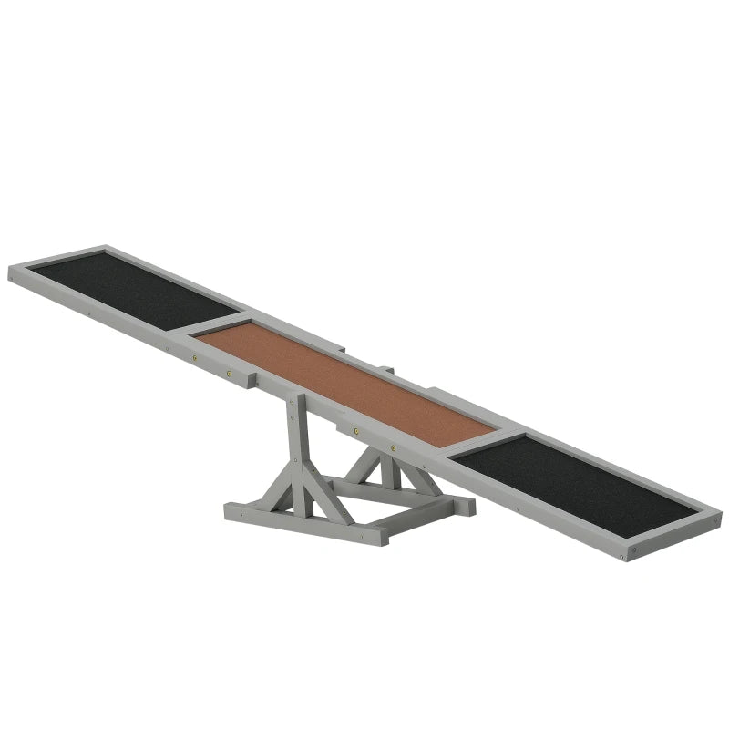 Wooden Dog Agility Seesaw 71 Inch Anti Slip – image 8