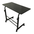Rolling C-Shaped Laptop Table, Height Adjustable