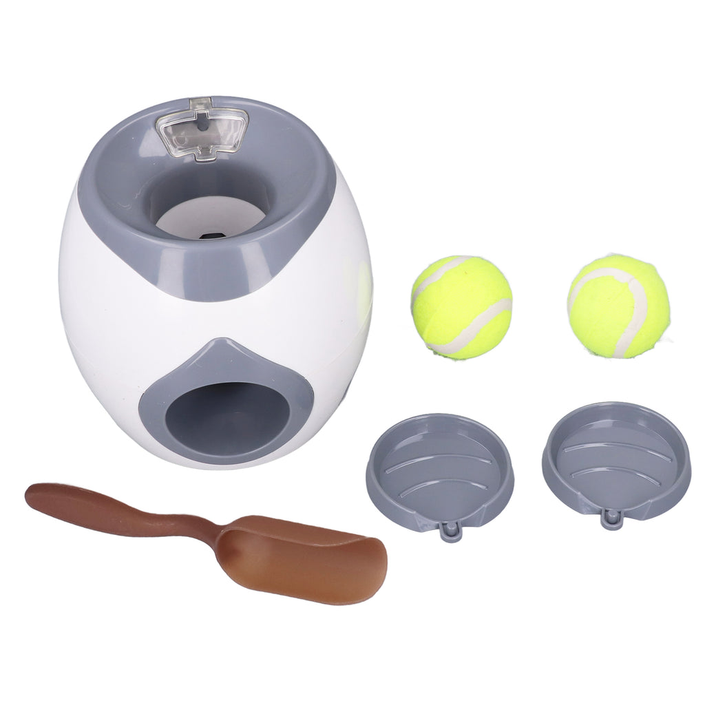 Dog Tennis Ball Feeder Toy – Treat Dispensing Training Toy