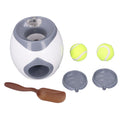 Dog Tennis Ball Feeder Toy – Treat Dispensing Training Toy