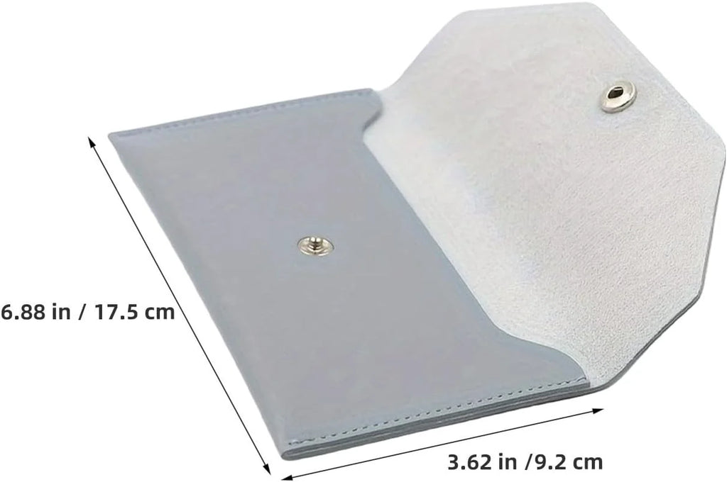 Cash Envelope Wallets, Set of 3 PU Leather Budget Organizers – image 2