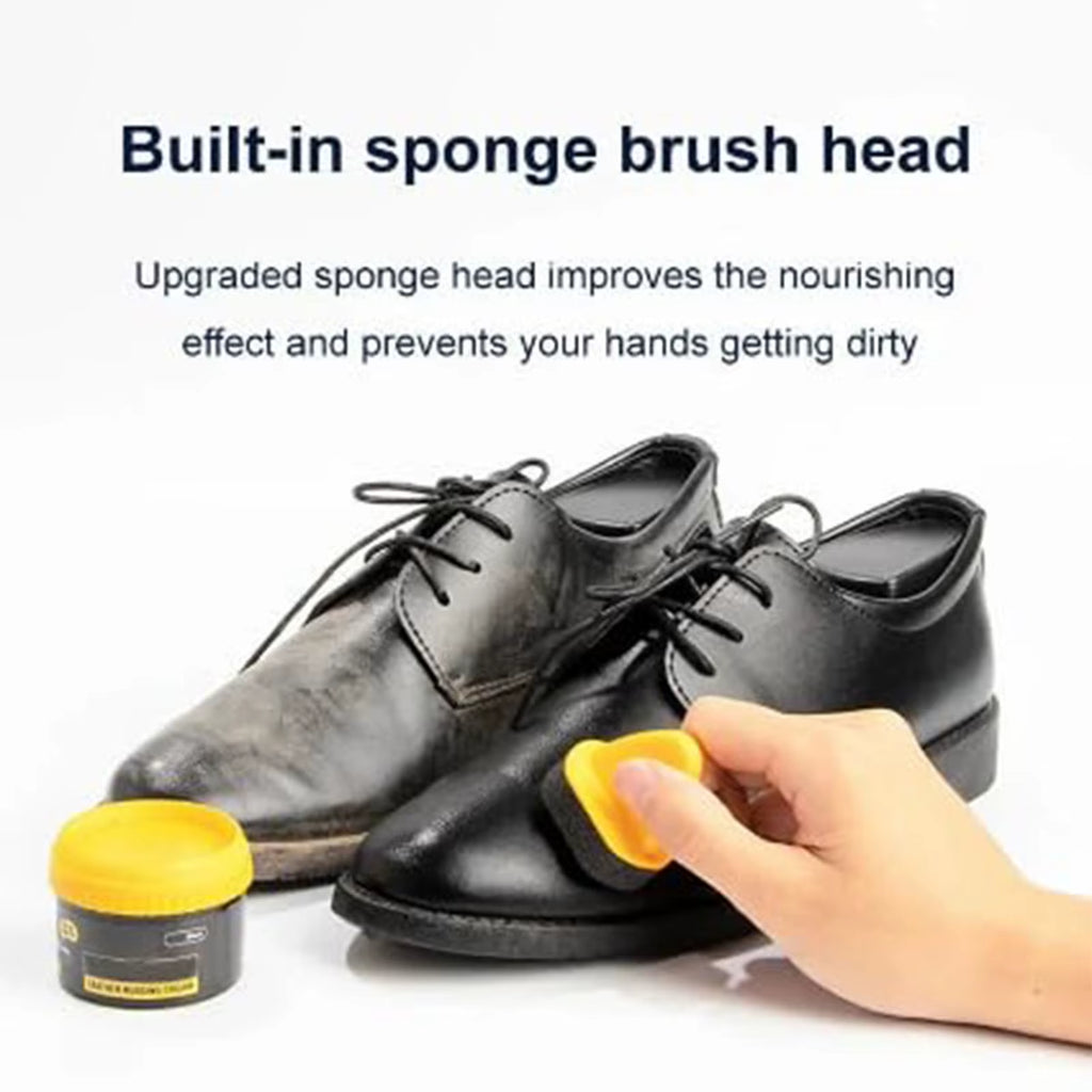 Leather Repair Cream - Restorer for Shoes, Sofas, Car Seats & Scratches