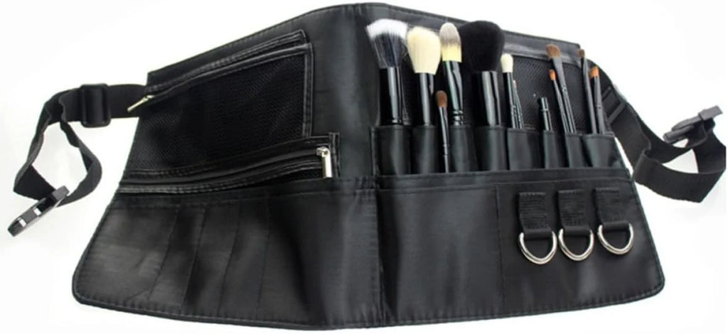 Makeup Brush Belt Bag – 12-Slot Artist Waist Organizer – image 6