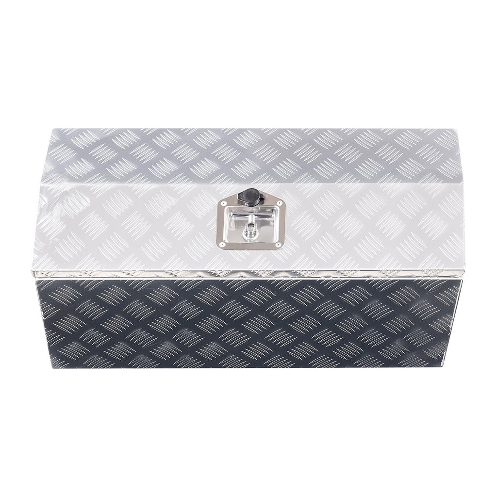 Truck Bed Tool Box, Aluminum 30 x 13 x 13 in with T-Handle Lock
