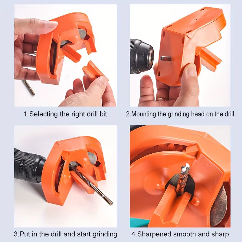 Drill Bit Sharpener 2–16mm – Twist Drill Grinding Tool – image 7