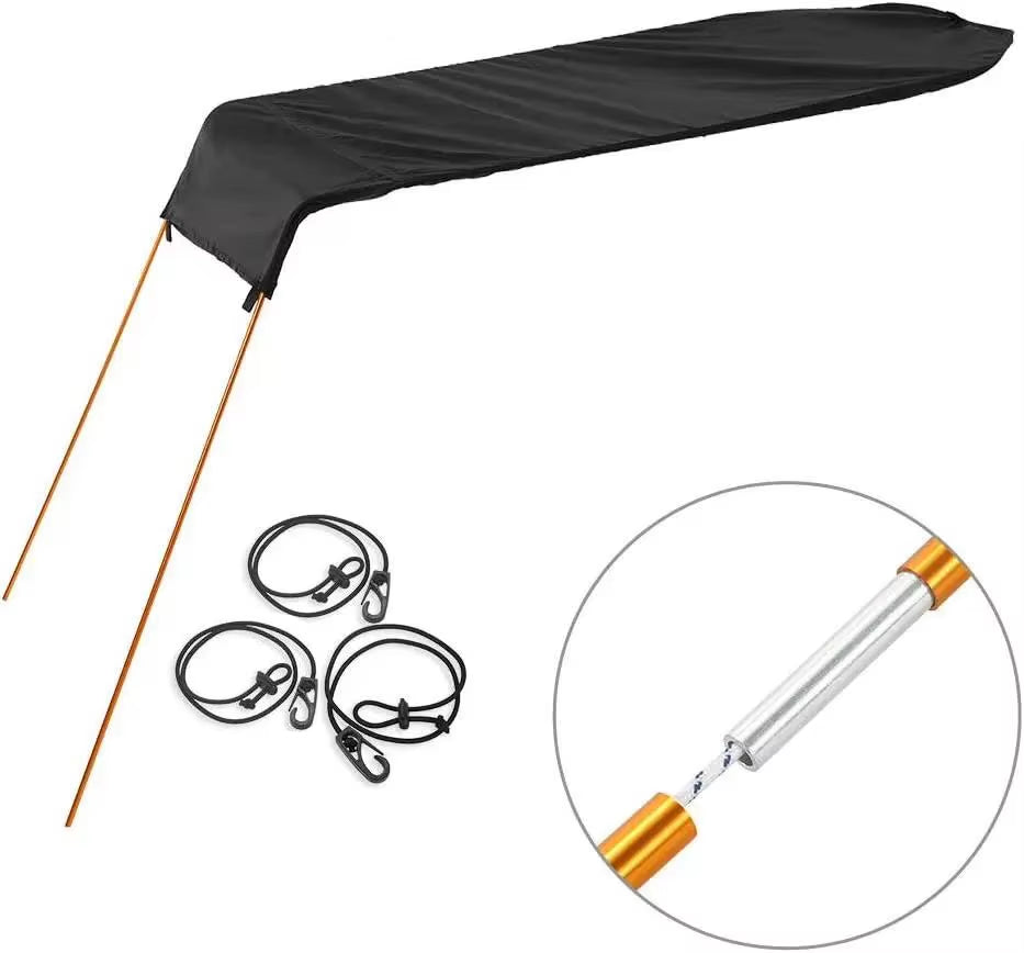 Kayak Sun Shade Canopy Detachable Bimini for Single Kayak