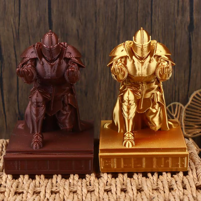Pen Holder Knight Armor Desk Statue – image 2