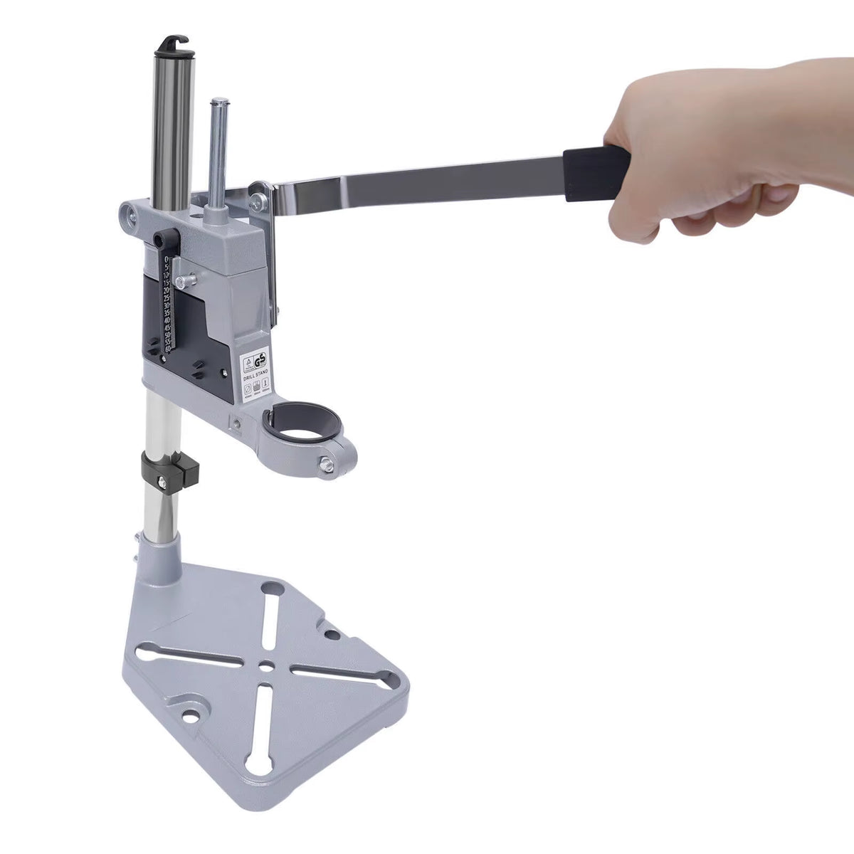 Bench Drill Press Stand for Hand Drills, Aluminum Alloy – image 4